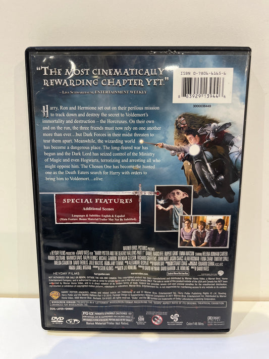 Harry Potter and the Deathly Hallows: Part I - DVD
