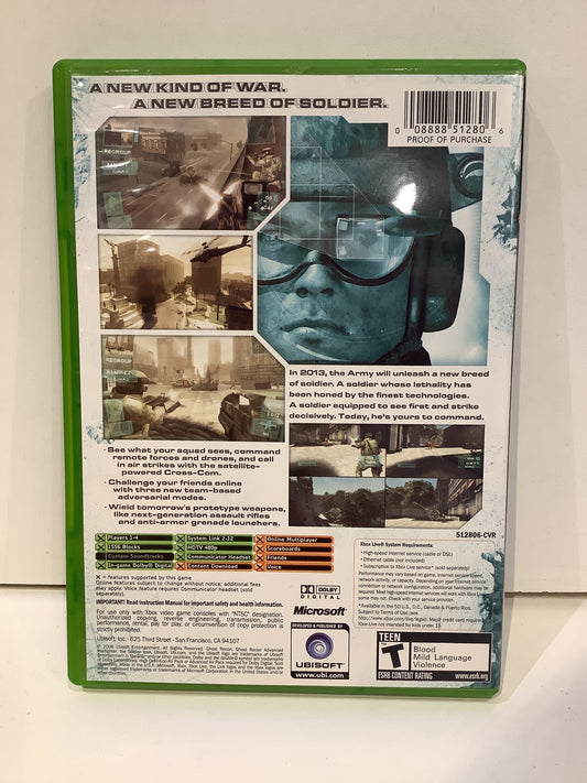 Ghost Recon Advanced Warfighter - Xbox