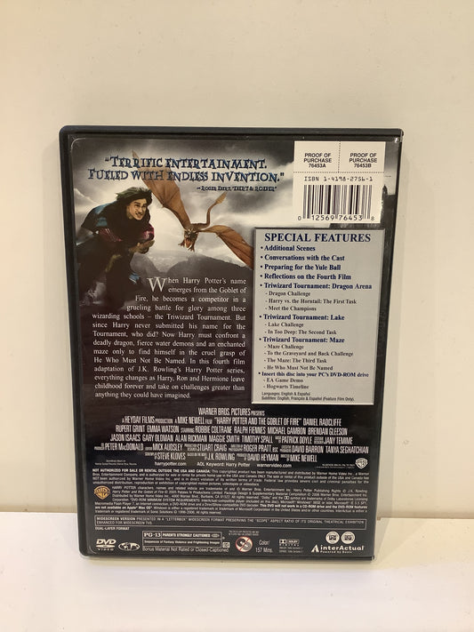 Harry Potter and the Goblet of Fire - DVD