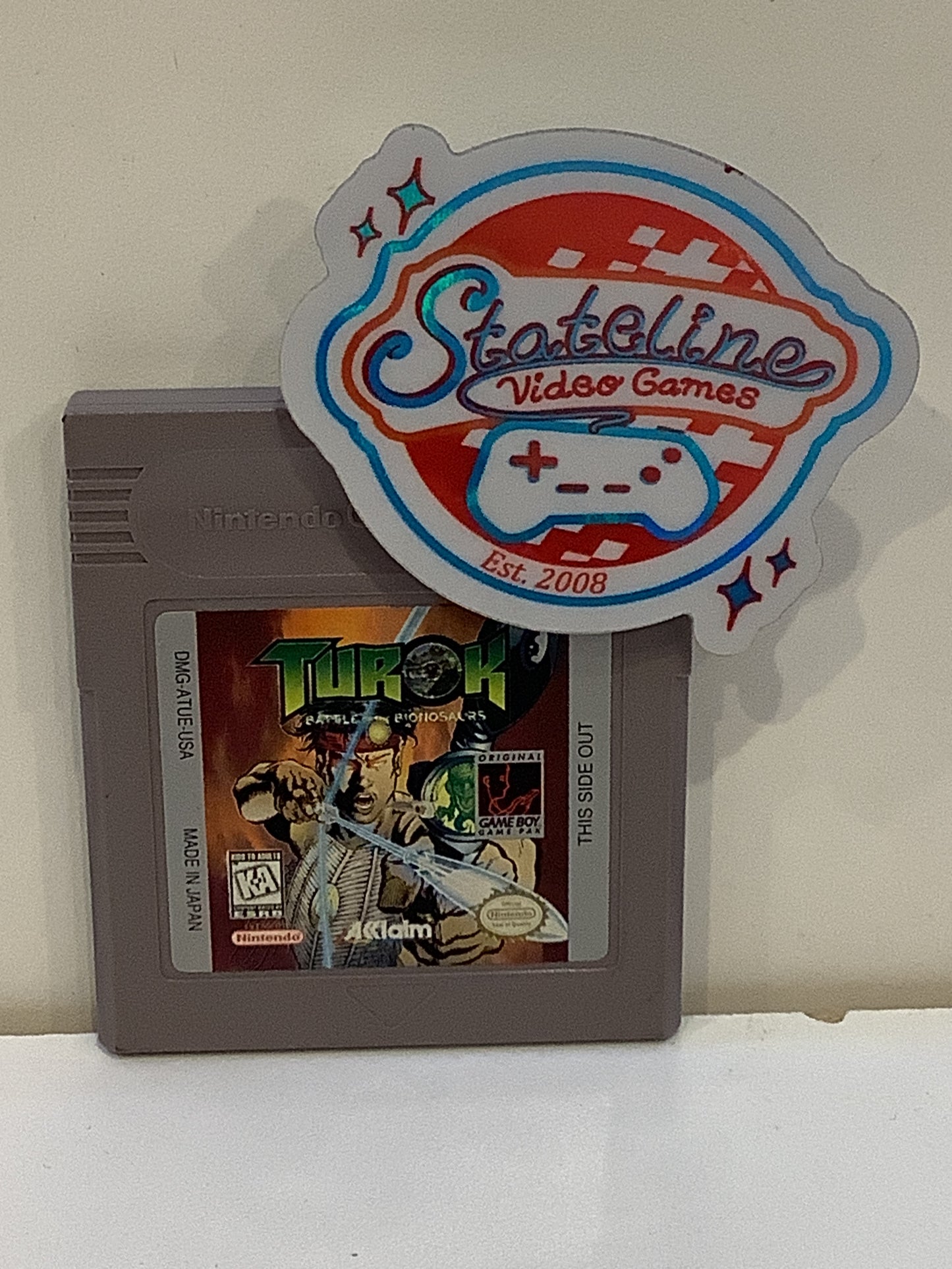 Turok Battle of the Bionosaurs - GameBoy