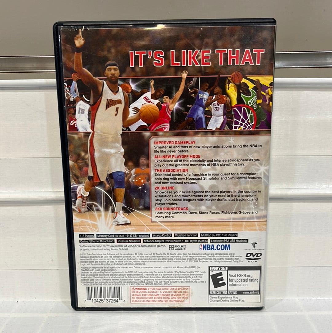 NBA 2K8 - Playstation 2
