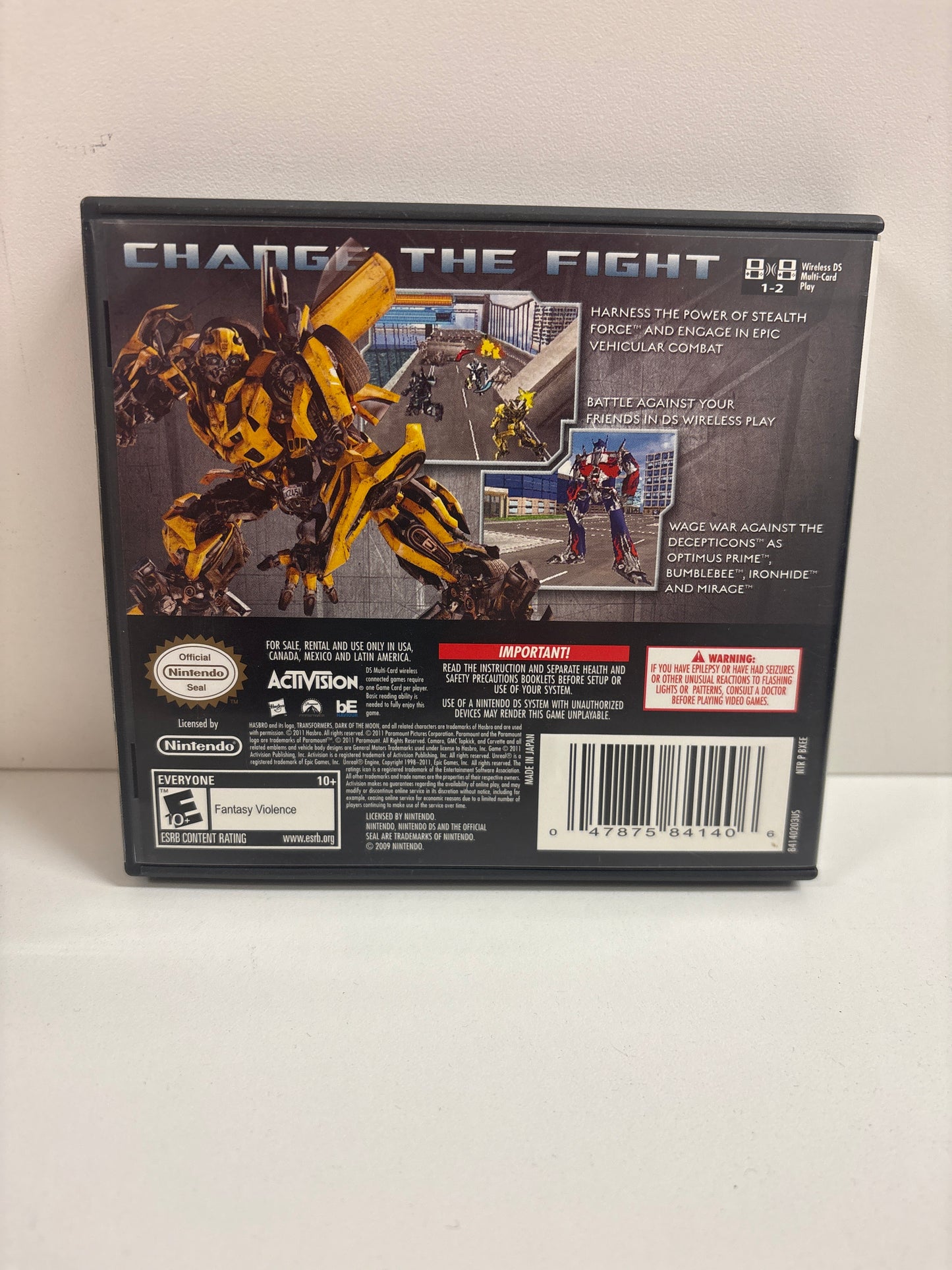 Transformers: Dark of the Moon Autobots - Nintendo DS