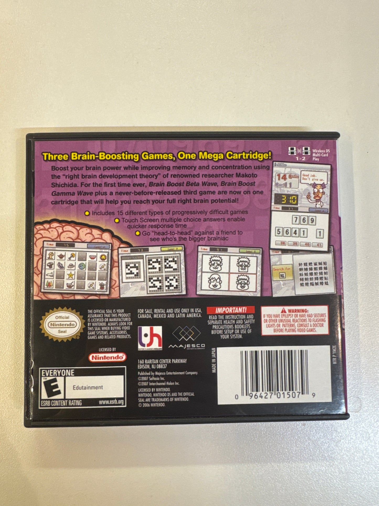 Mega Brain Boost - Nintendo DS