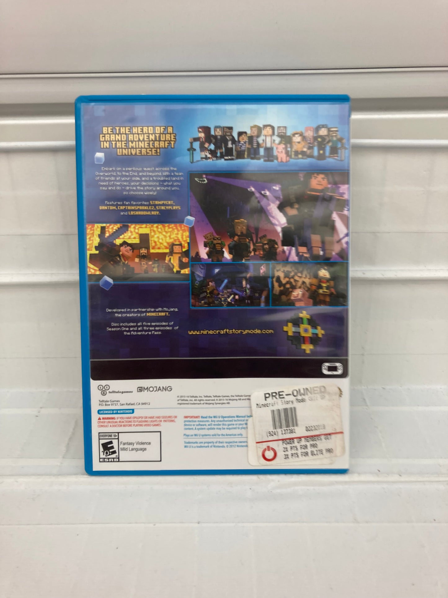 Minecraft: Story Mode Complete Adventure - Wii U