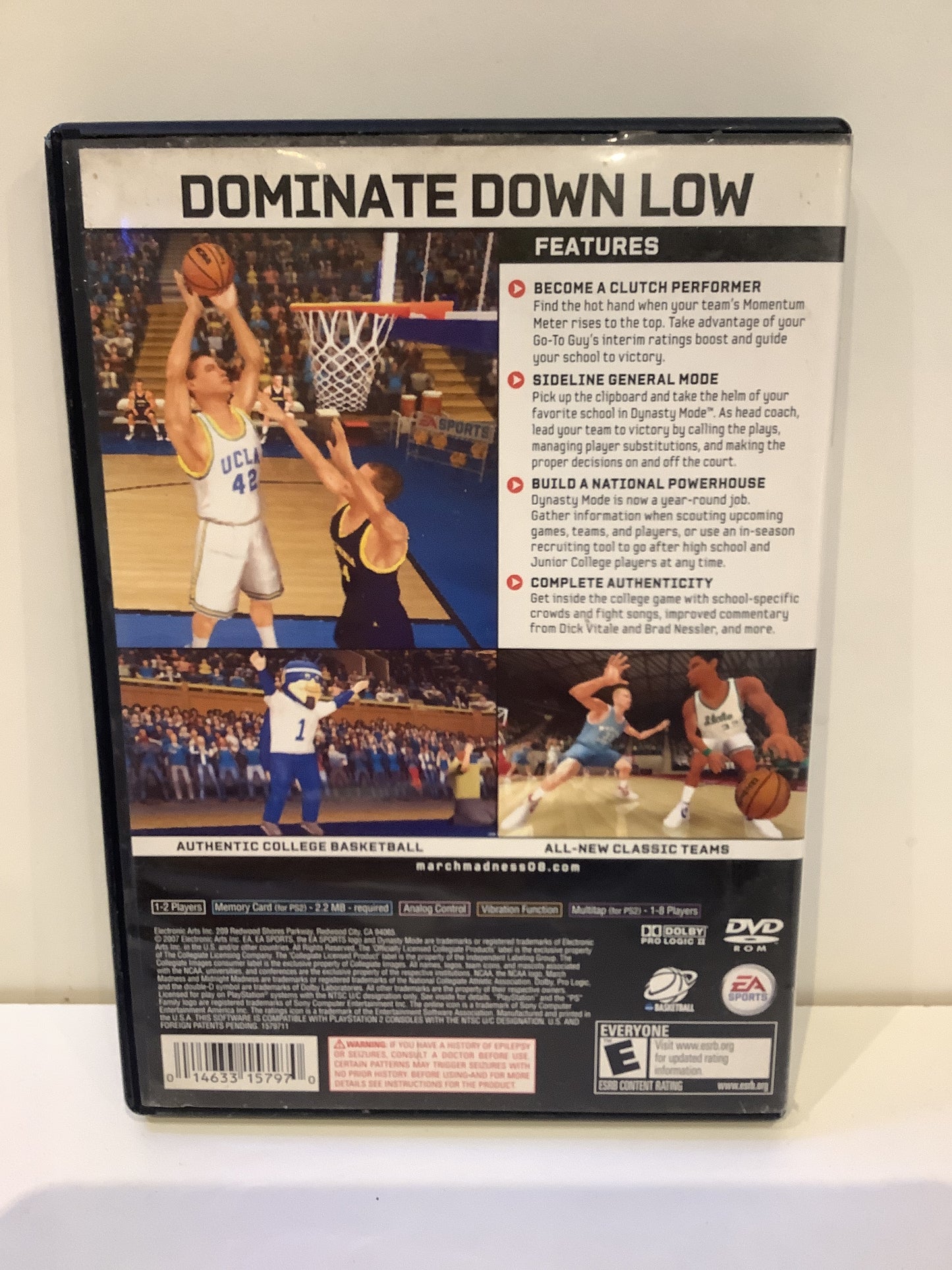 NCAA March Madness 08 - Playstation 2