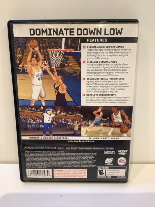 NCAA March Madness 08 - Playstation 2