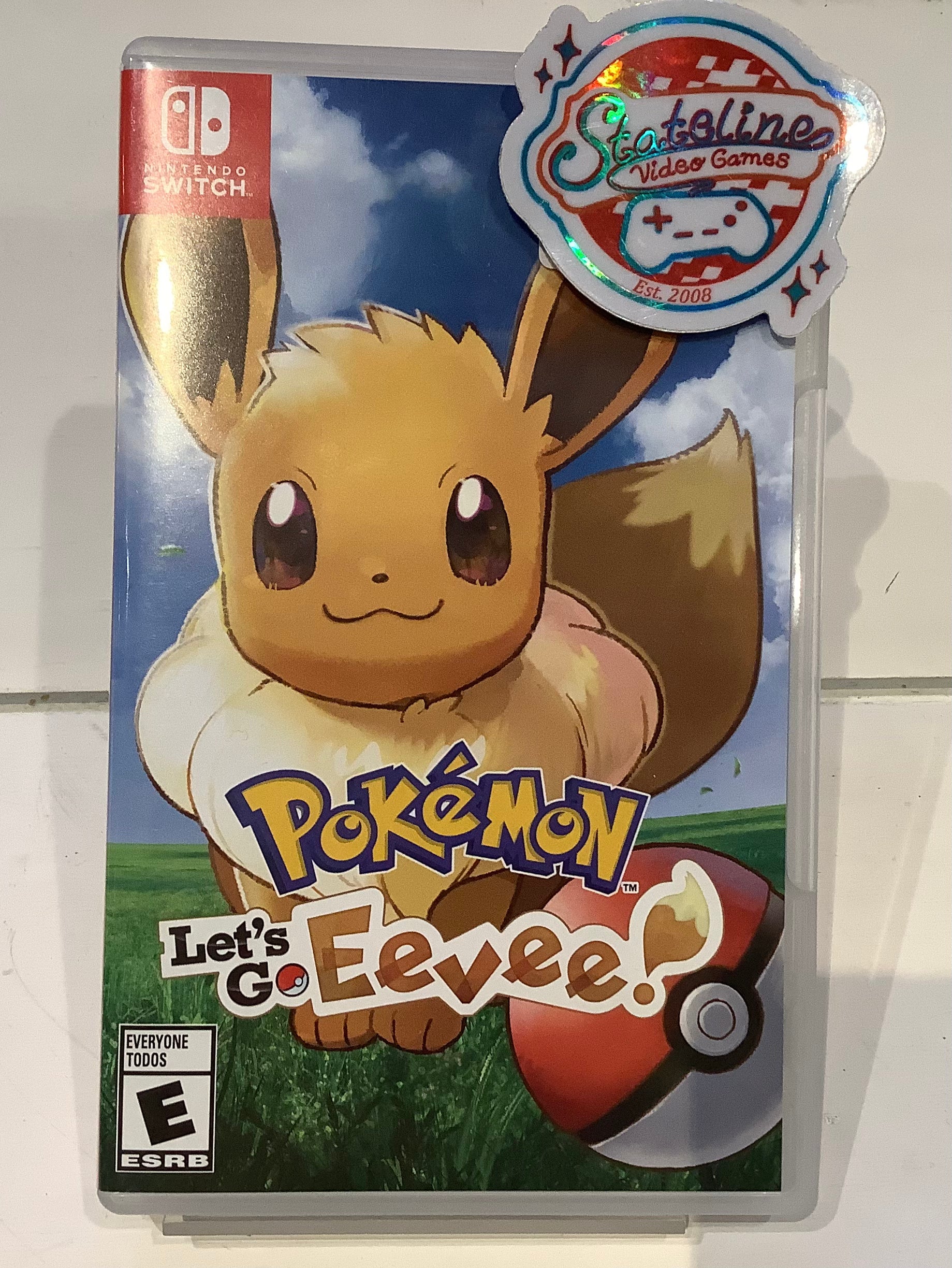 Pokemon Let's Go Eevee - Nintendo Switch – Stateline Video Games Inc. Pokemon Let's Go Eevee - Nintendo Switch – Stateline Video Games Inc.