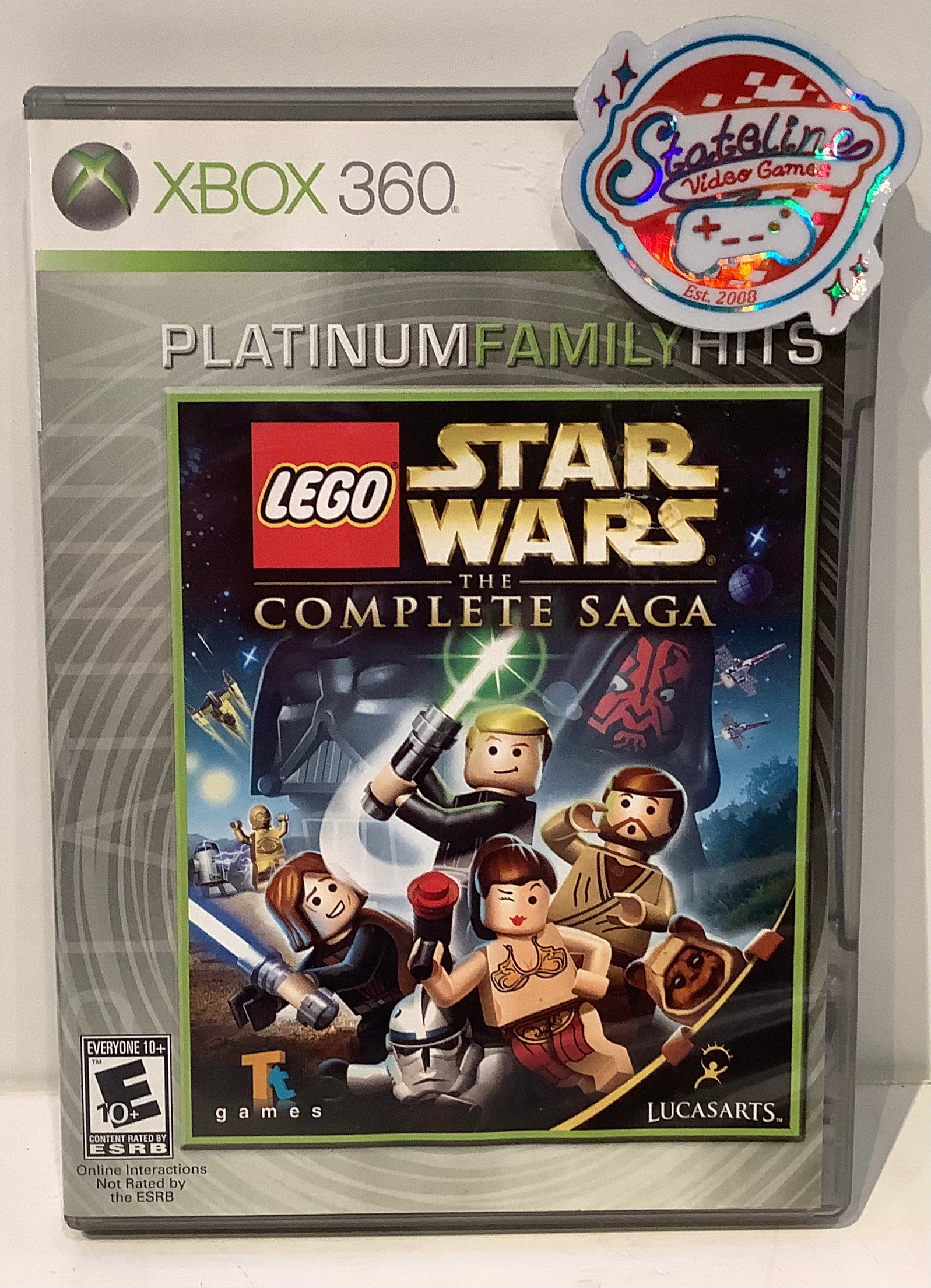 LEGO Star Wars Complete Saga Platinum Hits Xbox 360 Stateline Video Games Inc