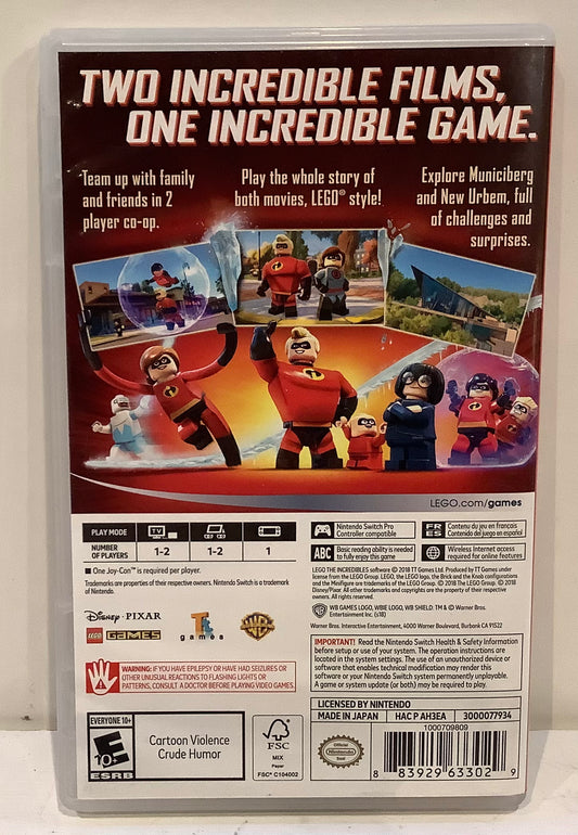 LEGO The Incredibles - Nintendo Switch