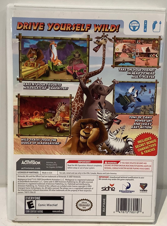 Madagascar Kartz - Wii
