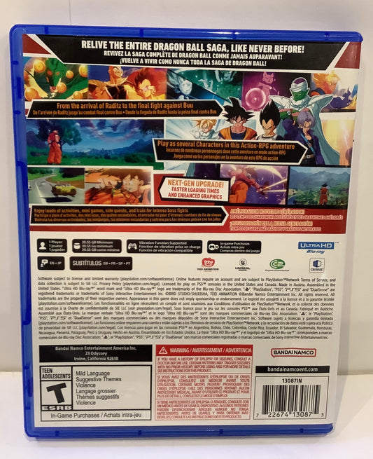 Dragon Ball Z: Kakarot - Playstation 5