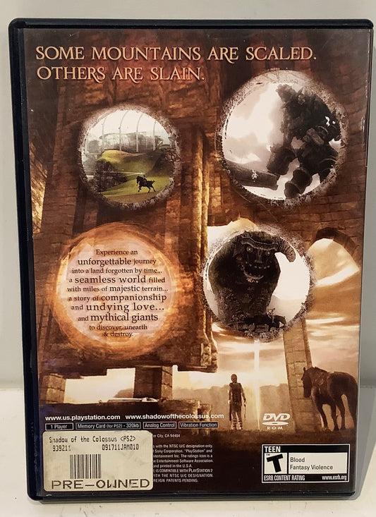 Shadow of the Colossus - Playstation 2