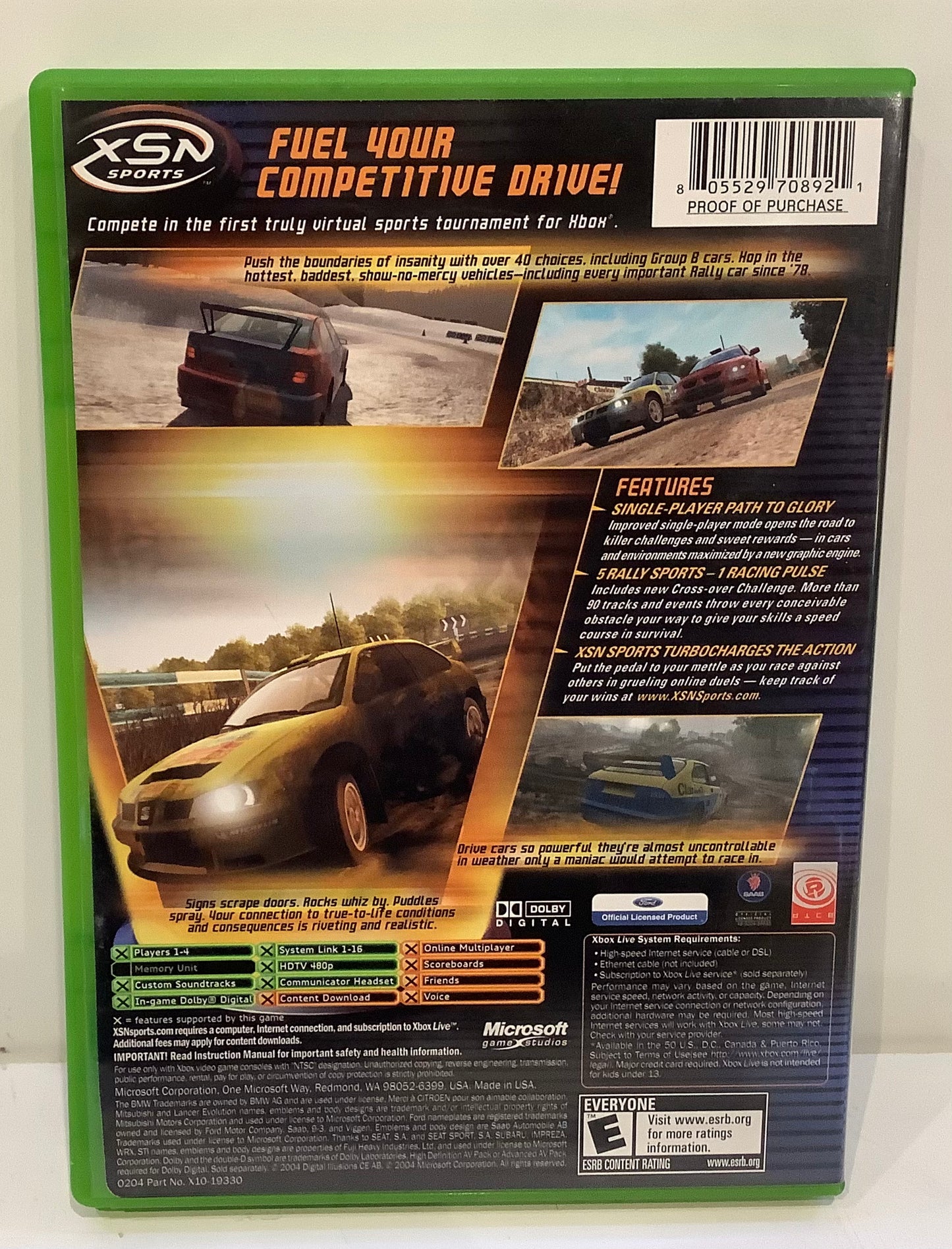 Ralli Sport Challenge 2 - Xbox