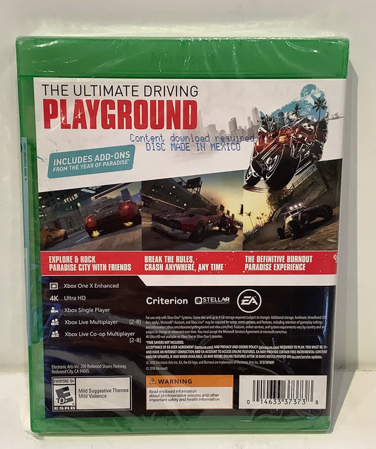 Burnout Paradise Remastered - Xbox One