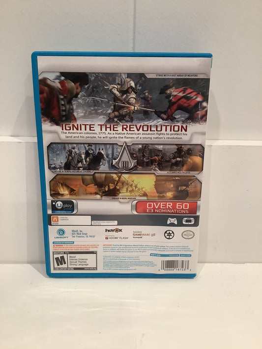 Assassin's Creed III - Wii U