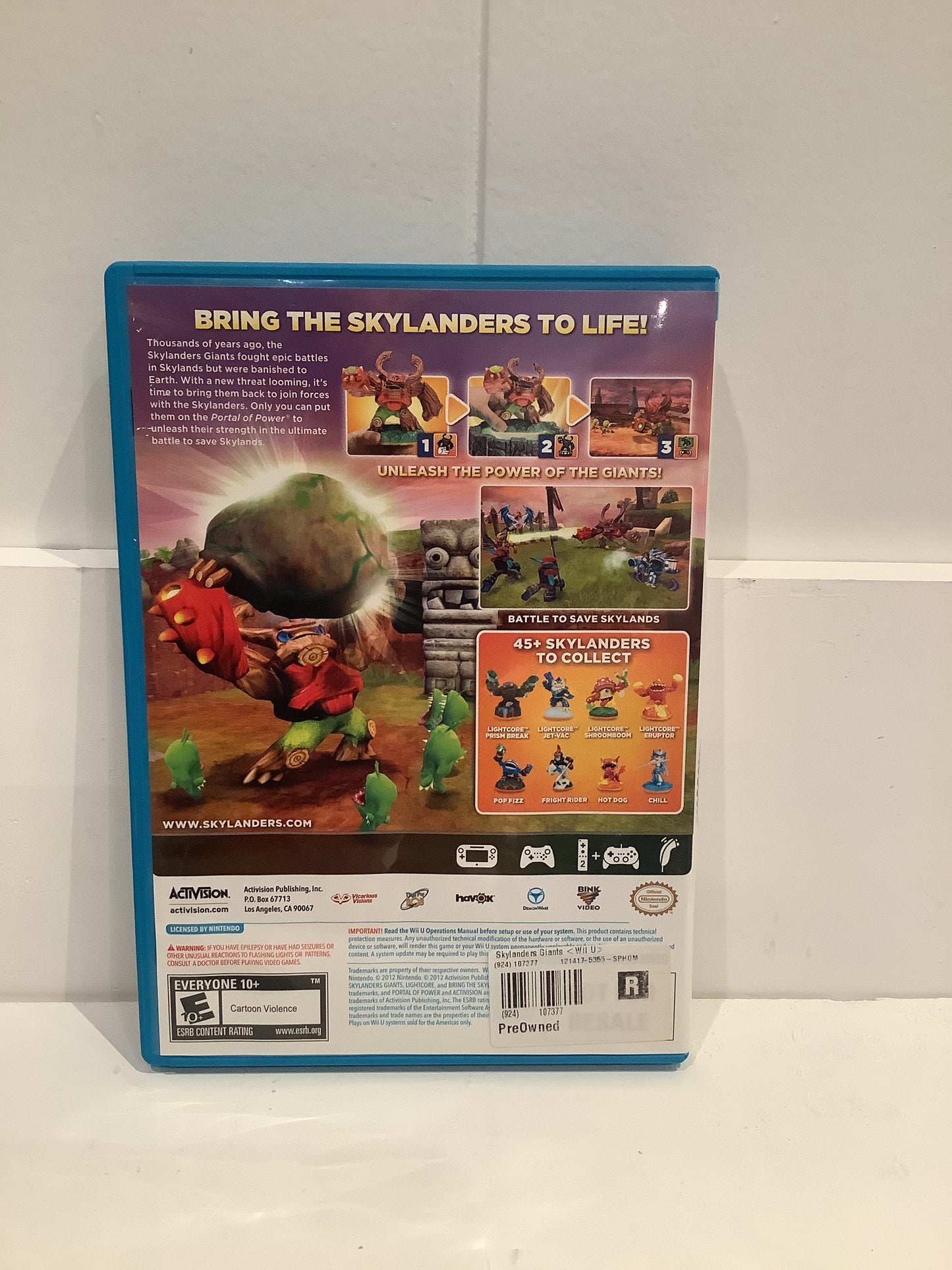Skylanders Giants - Wii U