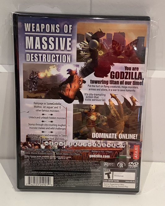Godzilla Save the Earth - PlayStation 2