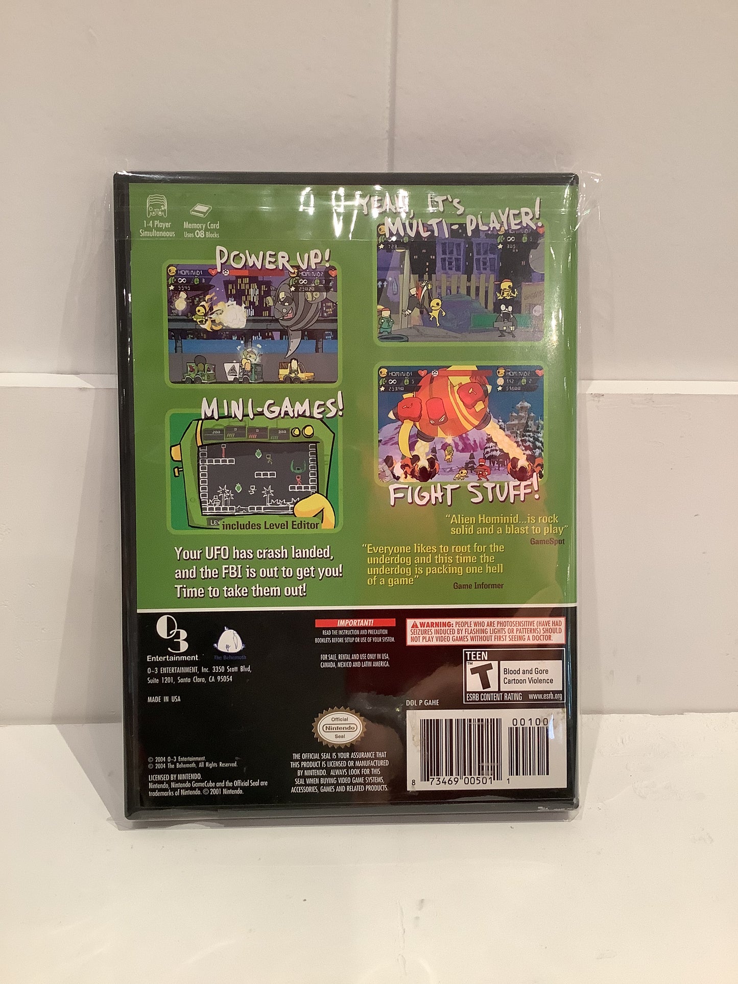 Alien Hominid - Gamecube