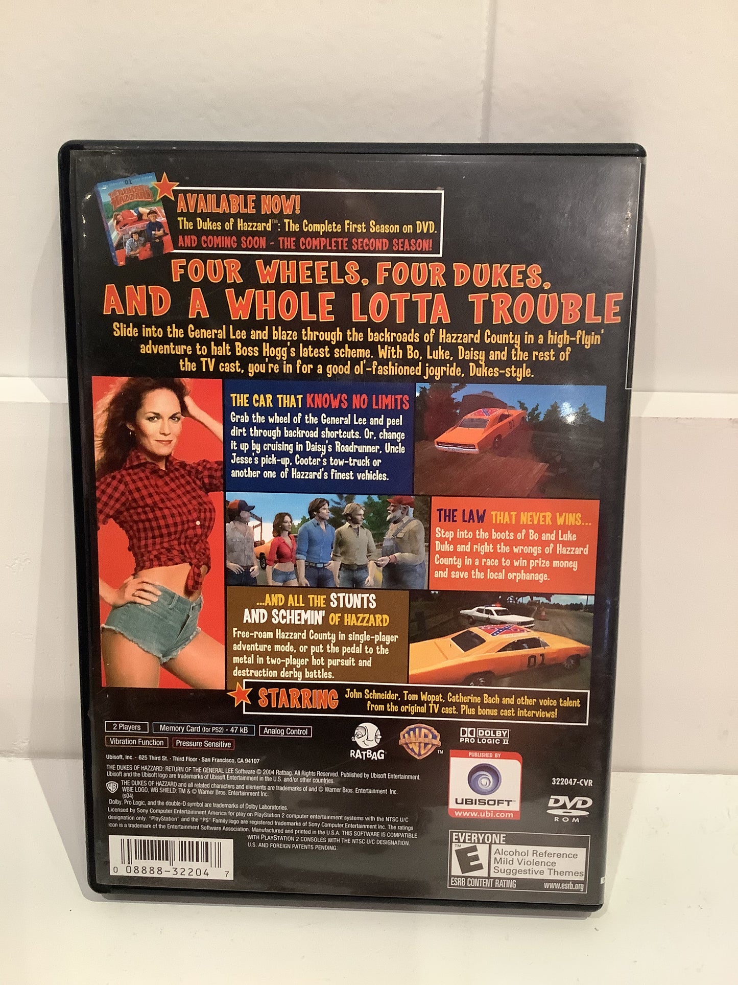 Dukes of Hazzard Return of the General Lee - PlayStation 2