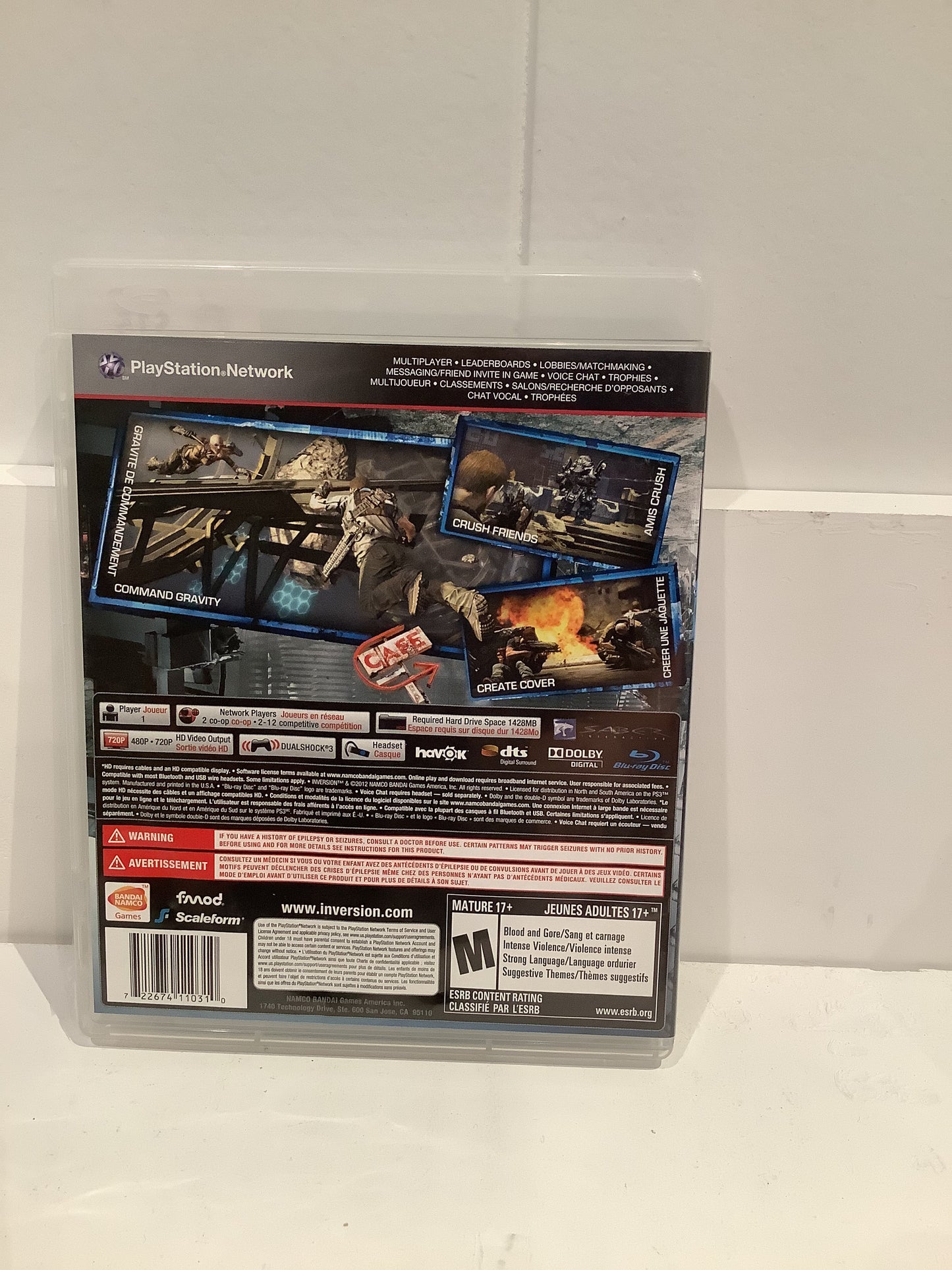 Inversion - Playstation 3