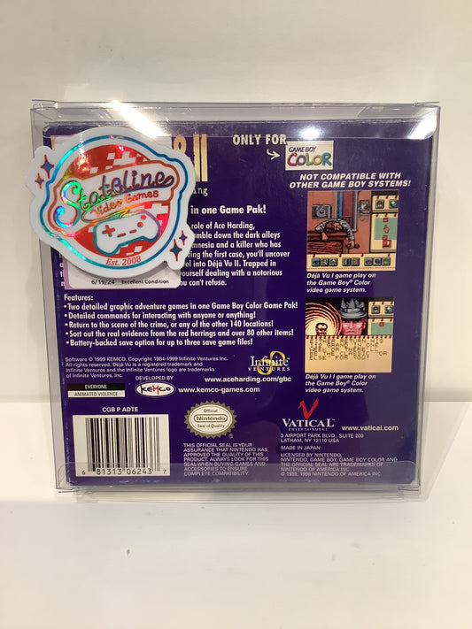 Deja Vu I and II - GameBoy Color