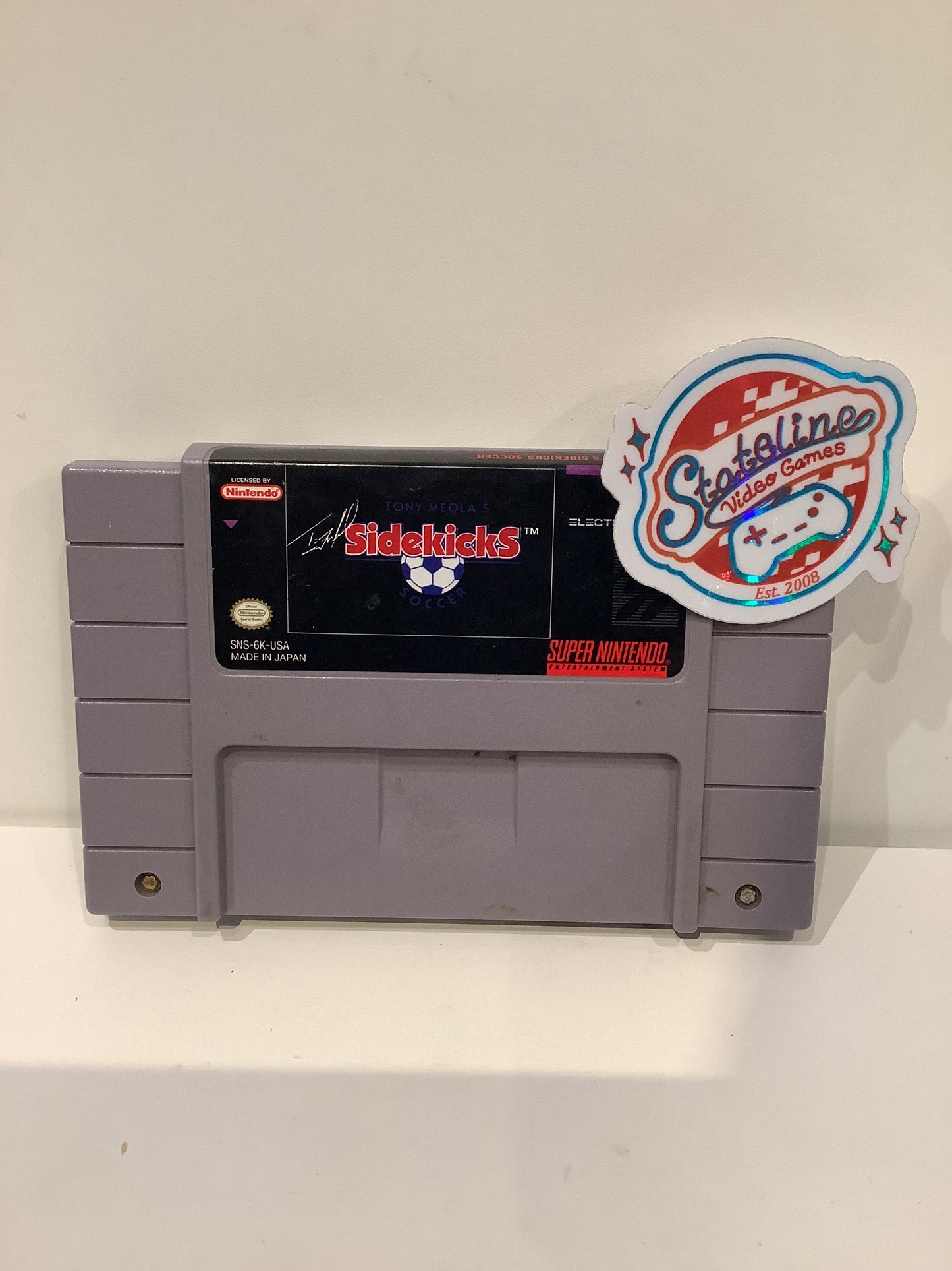 Tony Meola's Sidekicks Soccer - Super Nintendo