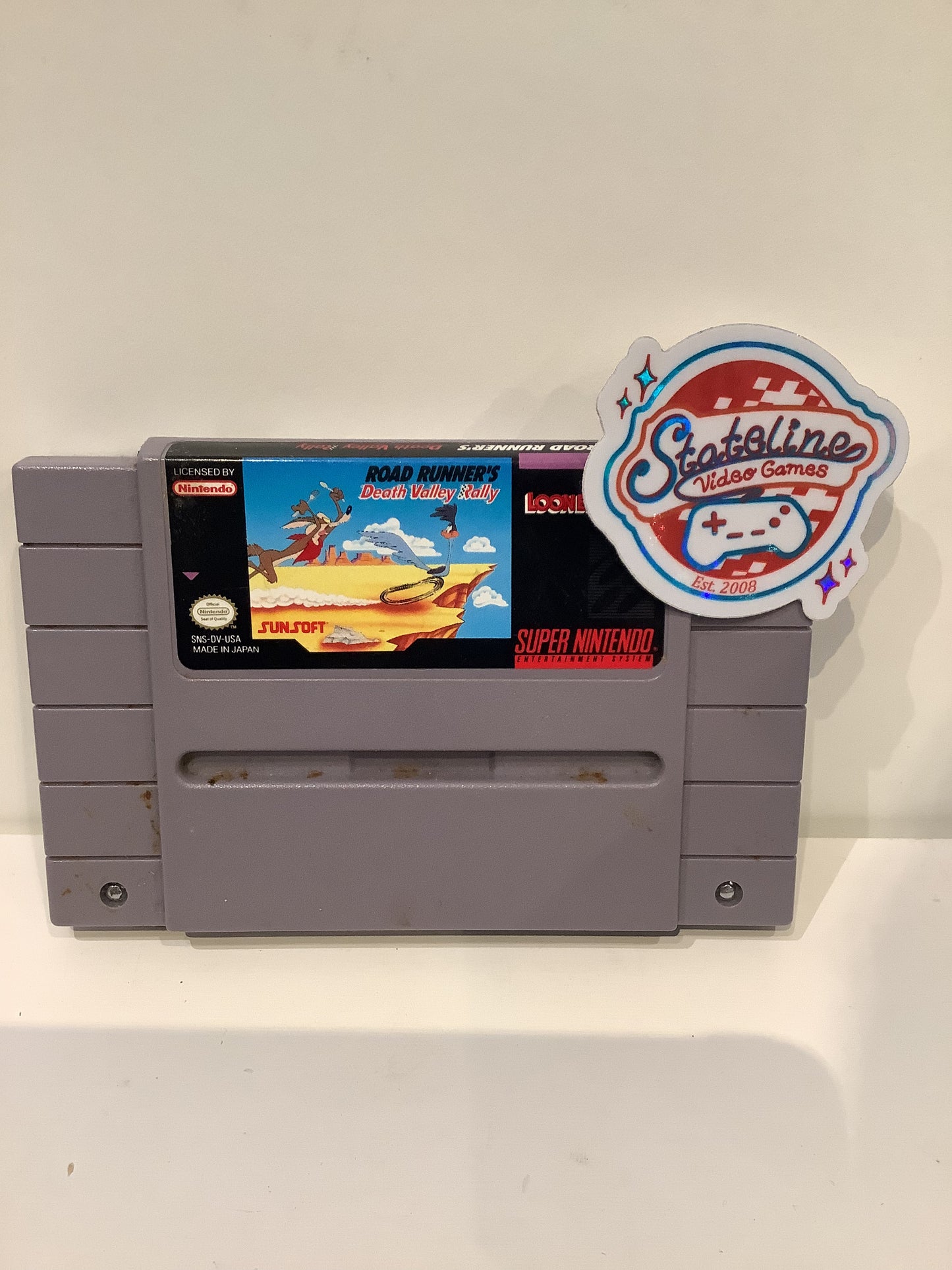 Road Runner's Death Valley Rally - Super Nintendo