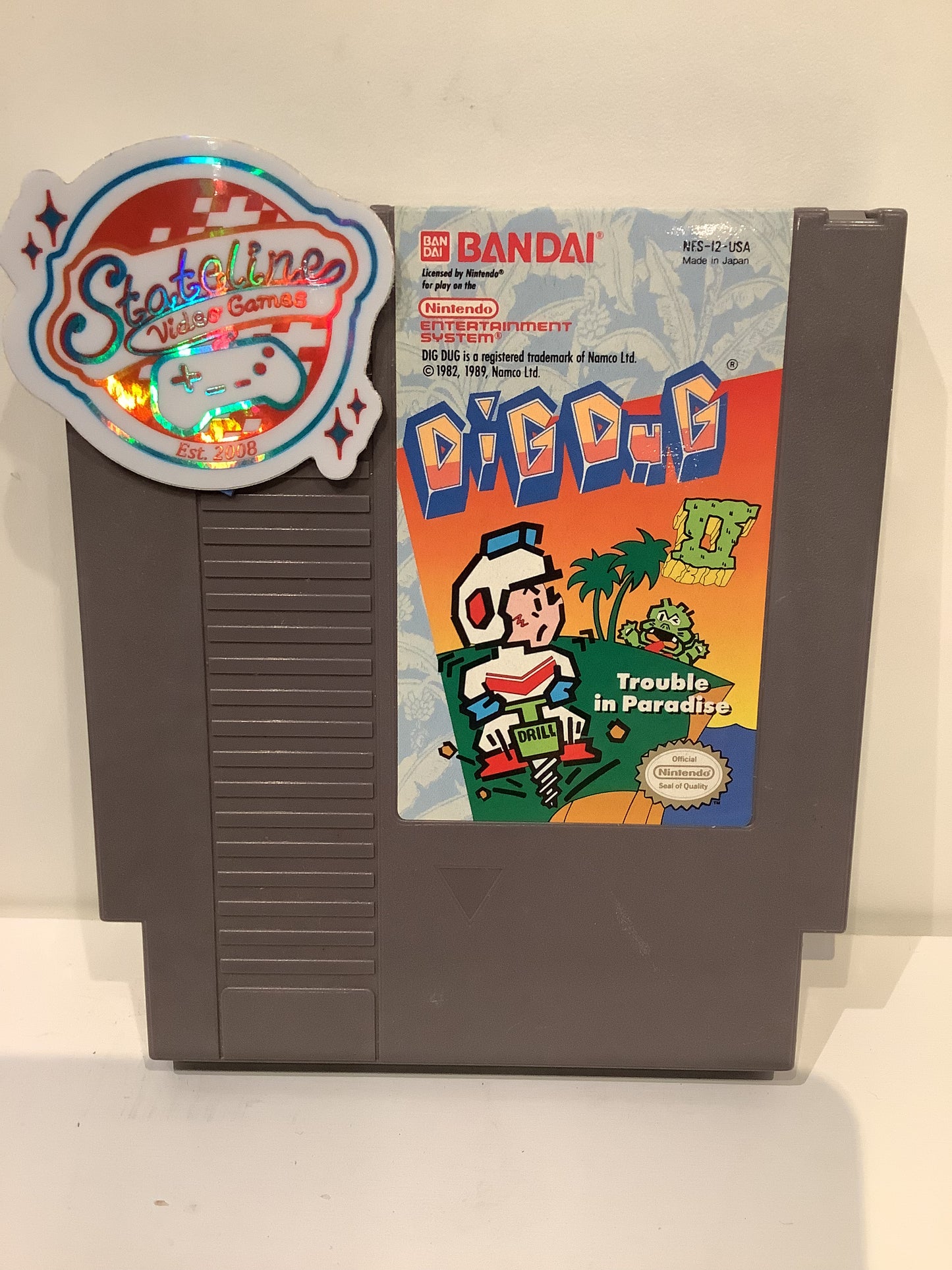 Dig Dug II: Trouble in Paradise - NES