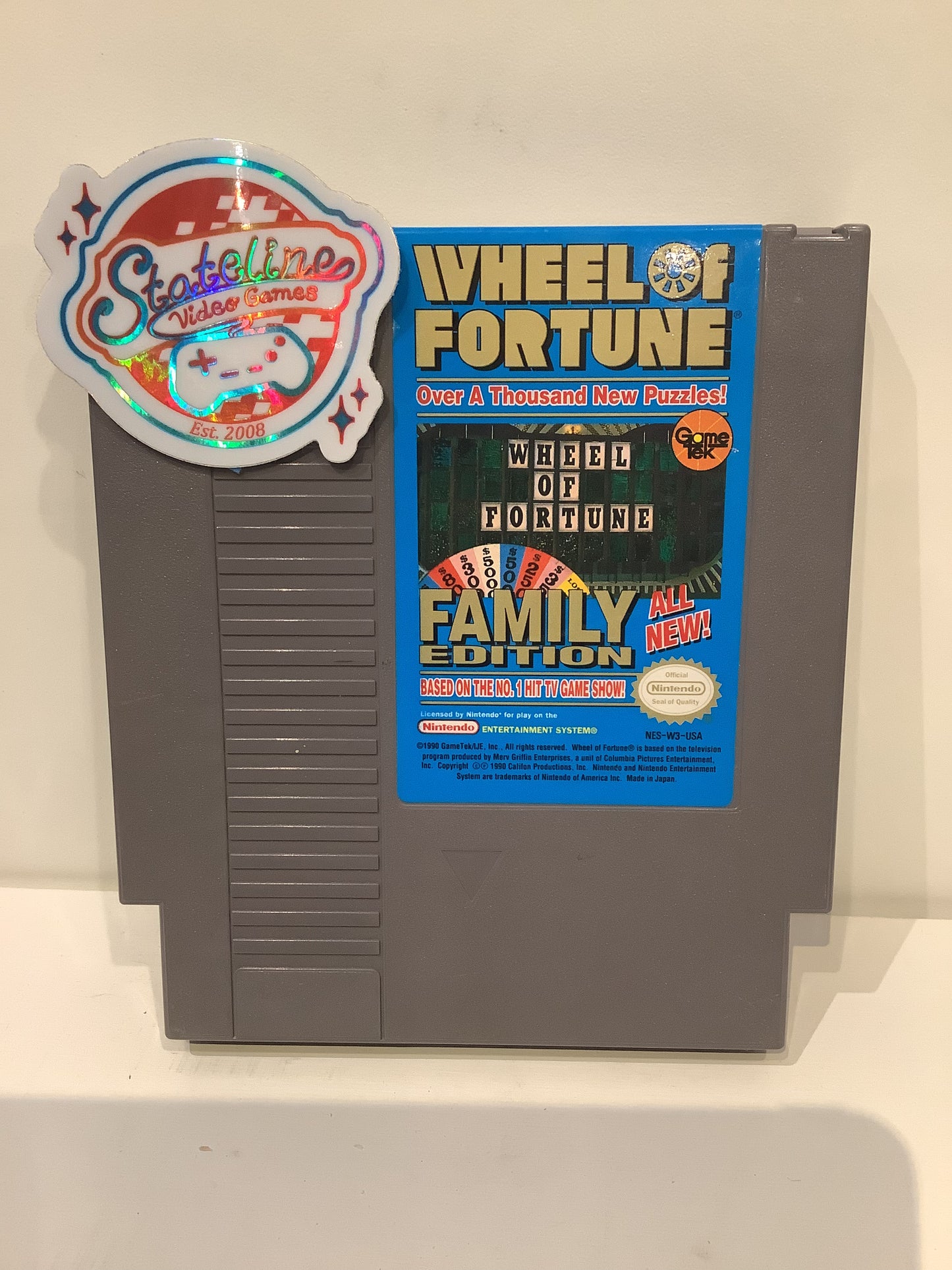 Wheel of Fortune Family Edition - NES