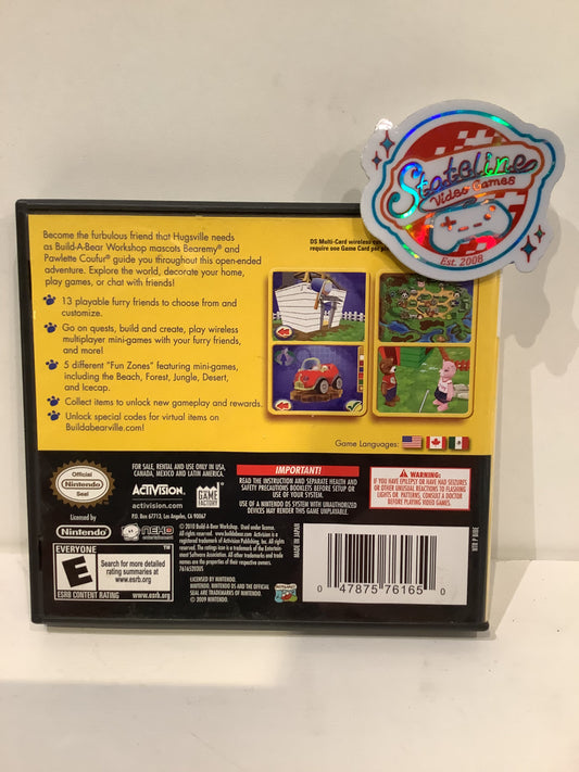Build-A-Bear Workshop: Welcome to Hugsville - Nintendo DS