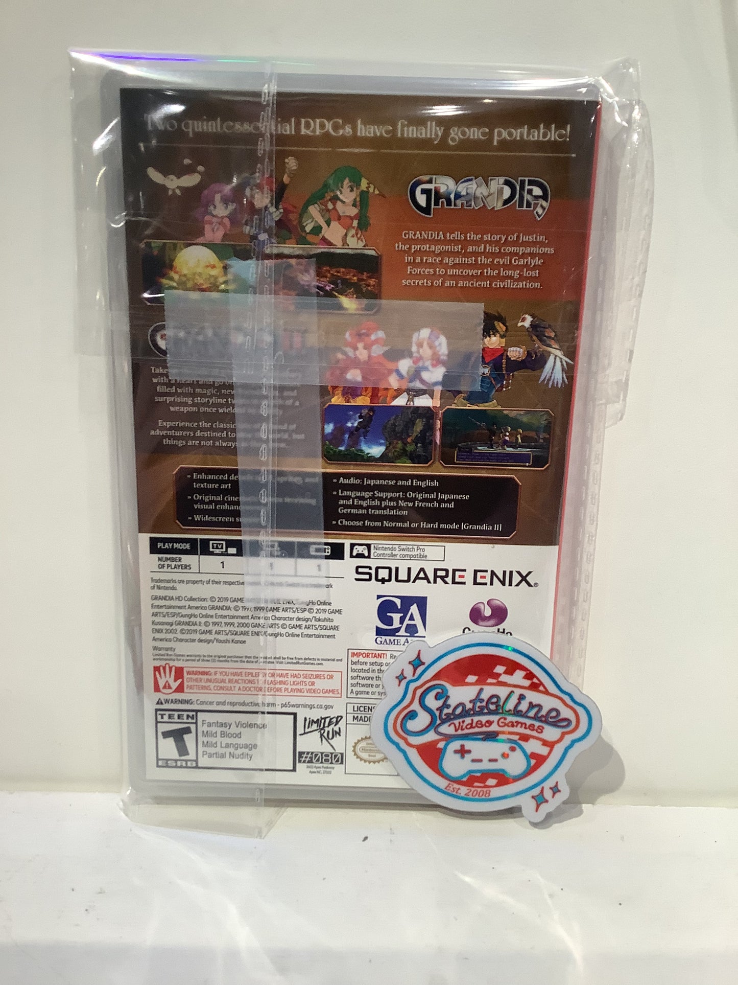 Grandia HD Collection - Nintendo Switch