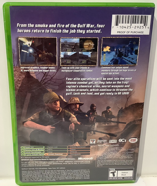 Conflict Desert Storm 2 - Xbox