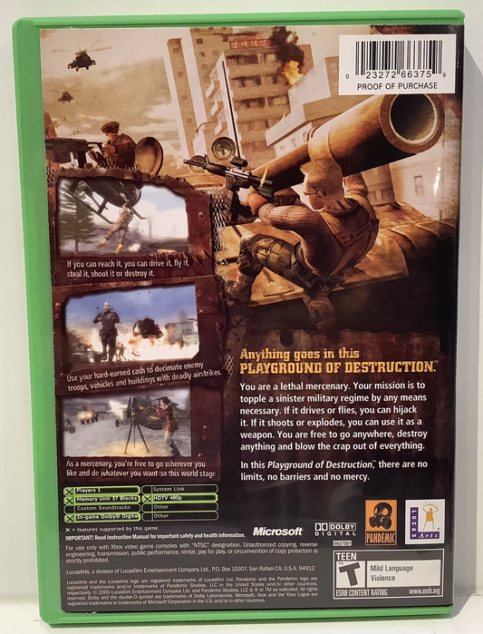 Mercenaries - Xbox