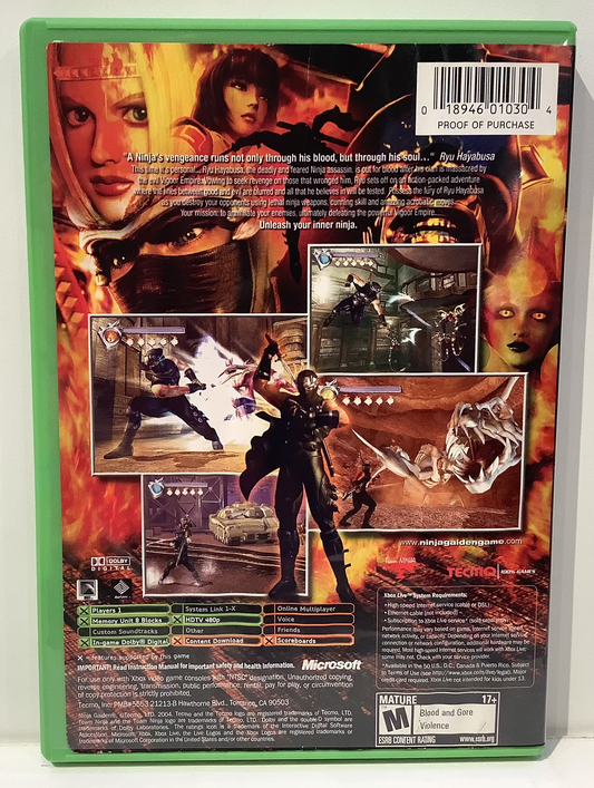 Ninja Gaiden - Xbox