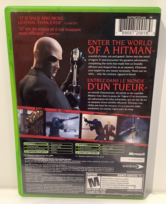 Hitman Contracts - Xbox