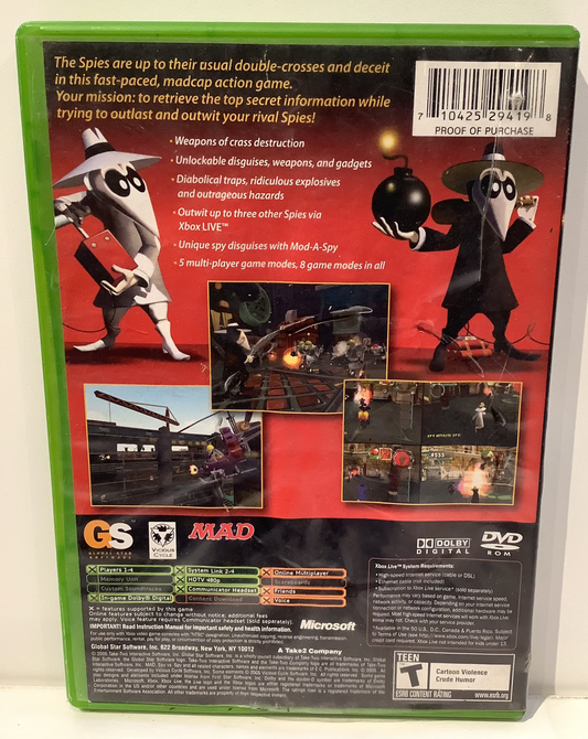 Spy vs. Spy - Xbox