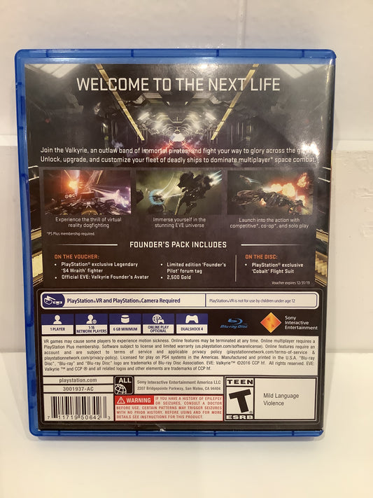 EVE Valkyrie VR - Playstation 4
