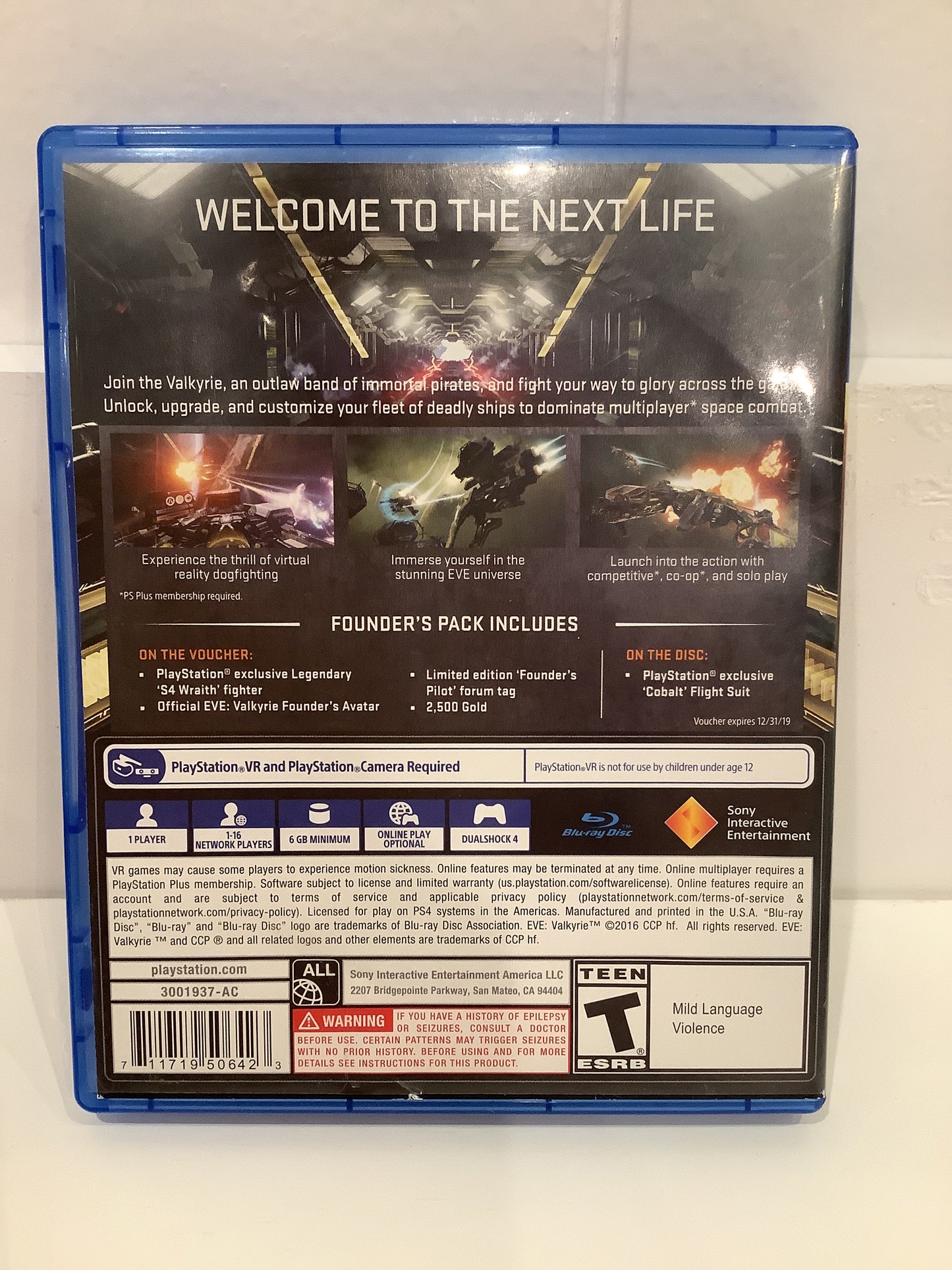 EVE Valkyrie VR - Playstation 4