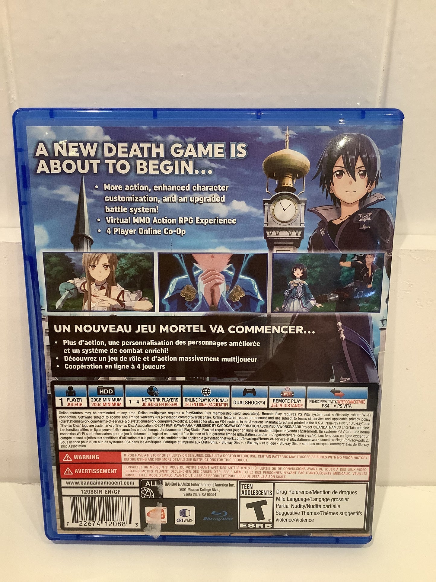 Sword Art Online: Hollow Realization - Playstation 4