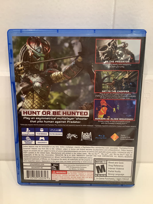 Predator: Hunting Grounds - Playstation 4