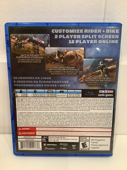 MX vs ATV Supercross Encore Edition - Playstation 4