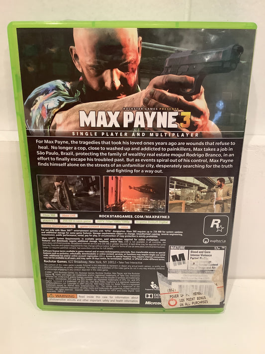 Max Payne 3 - Xbox 360