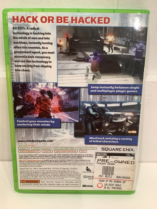 Mindjack - Xbox 360