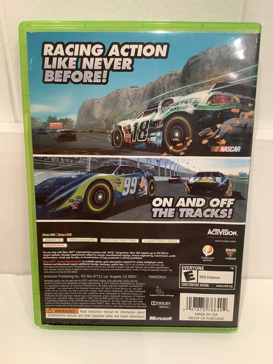 NASCAR Unleashed - Xbox 360