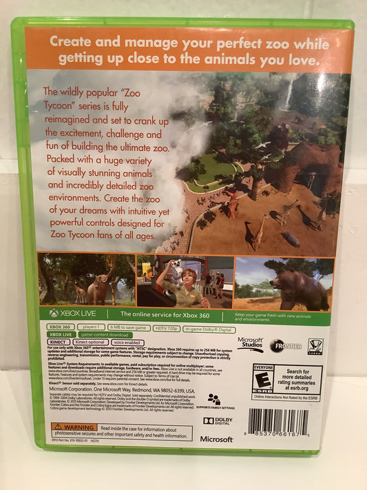 Zoo Tycoon - Xbox 360