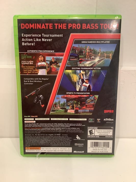 Rapala Pro Bass Fishing 2010 - Xbox 360