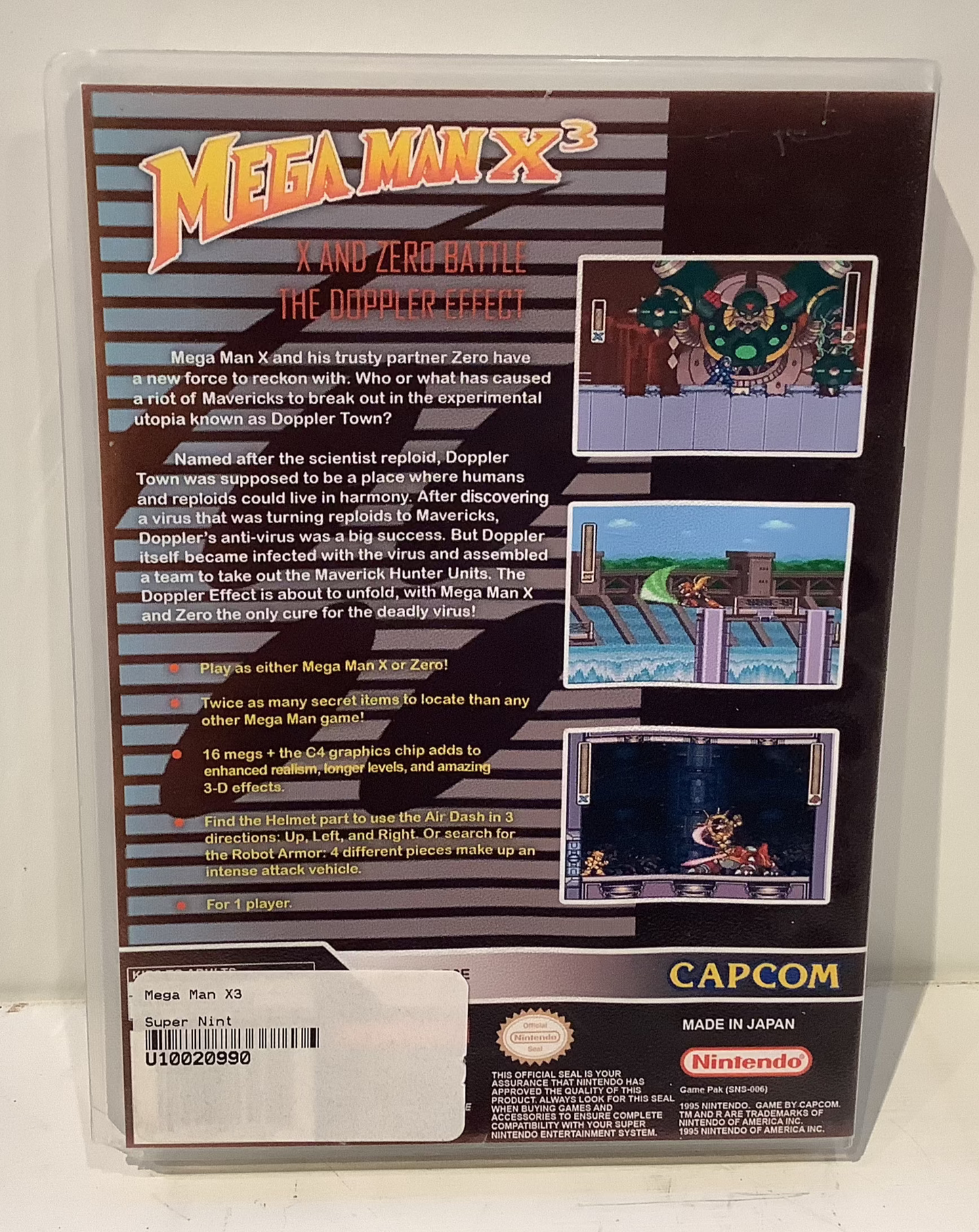 Mega Man X3 - Super Nintendo