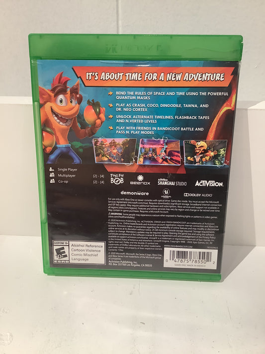 Crash Bandicoot 4: It's About Time - Xbox One