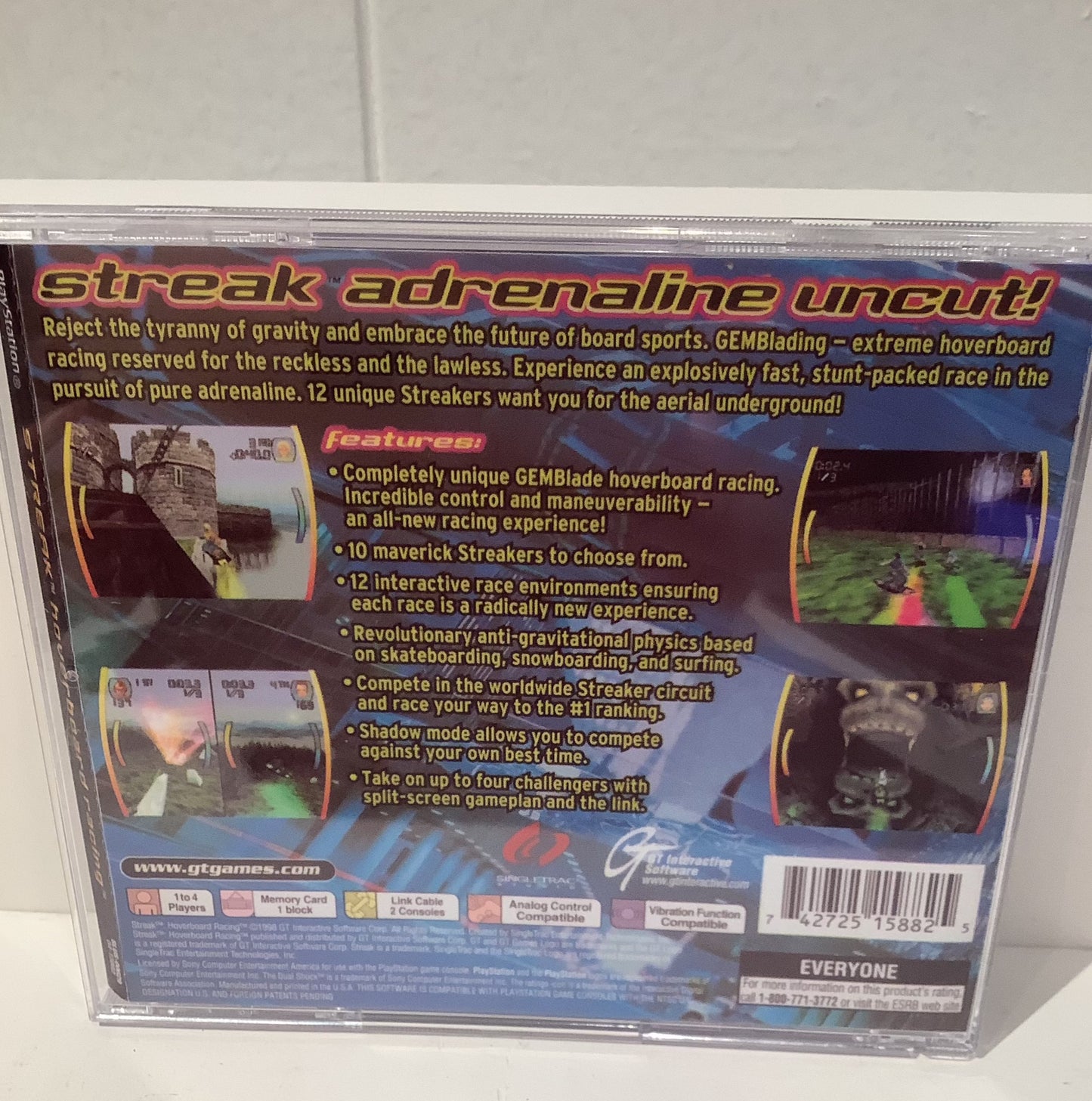 Streak Hoverboard Racing - Playstation