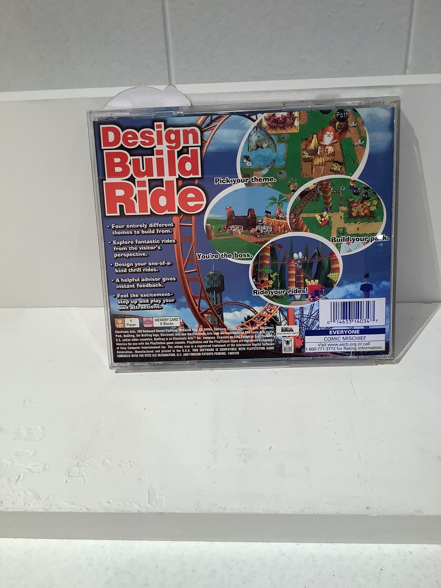 Sim Theme Park - Playstation